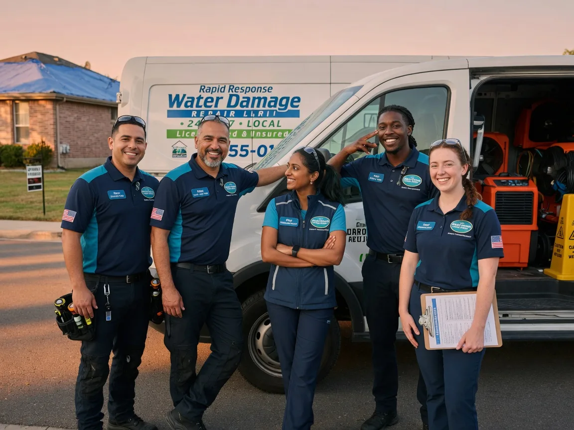 Water Damage Restoration company in Camp Wood, TX